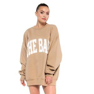 The Bar Sweatshirt in Beige Size XL